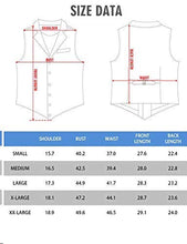 Load image into Gallery viewer, VATPAVE Mens Victorian Suit Vest Steampunk Gothic Waistcoat Small SU14 Beige
