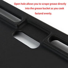 Load image into Gallery viewer, BAC460 Griddle Replacement Parts for Traeger Grill Accessories Traeger Ranger TFT18KLD Traeger Scout Pellet TFT18PLDO Portable Griddle Traeger Reversible Parts Black Top Grate Cast Iron Pan 1 Pack