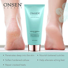 Load image into Gallery viewer, Onsen Secret Anti Aging Hand Firming Cream & Foot Cream for Dry Cracked Heels Bundle. Infused w/ Organic Ingredients for Clarified & Moisture Rich Skin