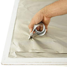 Load image into Gallery viewer, New! TitanRF Faraday Fabric 44" x 36" + Extra 36" TitanRF Tape! Military Grade Certified Material Blocks RF Signals (WiFi, Cell, Bluetooth, RFID, EMF Radiation Shielding)