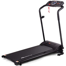 Load image into Gallery viewer, Goplus Compact Folding Treadmill for Home, Electric Walking Running Machine, Low Noise, Built-in 2 Workout Modes and 12 Programs, with Display