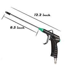 Load image into Gallery viewer, Valianto Air Blow Gun with 4.8”,8.5” Extended Nozzle and Large Flow Vacuum Nozzle, High Flow Air Nozzle Blower Gun kit for Compressor, Clean Handy Tool,Industrial Air Blow Gun,Quick Connect