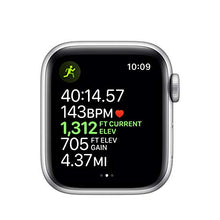 Load image into Gallery viewer, Apple Watch Series 5 (GPS, 40mm) - Silver Aluminum Case with White Sport Band