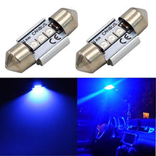 Load image into Gallery viewer, Alla Lighting CAN-bus 31mm Festoon DE3022 DE3175 LED Bulb, 10000K Blue Super Bright DE3021 3175 6428 SMD Interior Dome, Map, Trunk Lights Replacement