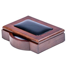 Load image into Gallery viewer, Dacasso Walnut and Black Leather Desk Set, 10-Piece