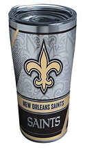 Load image into Gallery viewer, Tervis Triple Walled NFL New Orleans Saints Insulated Tumbler Cup Keeps Drinks Cold & Hot, 20oz - Stainless Steel, Edge