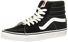 Load image into Gallery viewer, Vans SK8 Hi Unisex Black/White Sneakers Men/Women Shoes (9.5 Men/ 11.0 Women, Black)