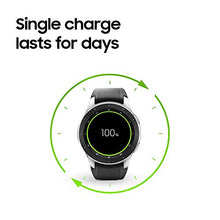 Load image into Gallery viewer, Samsung Galaxy Watch smartwatch (46mm, GPS, Bluetooth) – Silver/Black (US Version with Warranty)