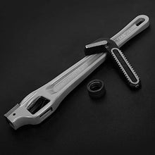 Load image into Gallery viewer, DURATECH 3-Piece Heavy Duty Aluminum Straight Pipe Wrench Set, 10", 14", 18"&Offset 14" Heavy Duty Aluminum Pipe Wrench