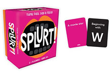Load image into Gallery viewer, Gamewright Splurt! Portable Party Card Game Think Fast. Say it First!