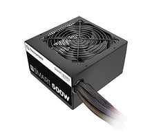 Load image into Gallery viewer, Thermaltake Smart 500W 80+ White Certified PSU, Continuous Power with 120mm Ultra Quiet Cooling Fan, ATX 12V V2.3/EPS 12V Active PFC Power Supply PS-SPD-0500NPCWUS-W