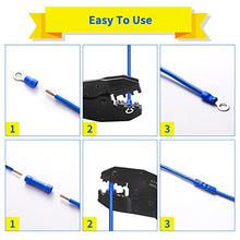 Load image into Gallery viewer, 1200PCS Electrical Connector Kit-Sopoby Automotive Insulated CrimpTerminals Connectors for Wiring Mixed Ring Fork Spade Butt Connector Set