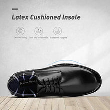 Load image into Gallery viewer, Bruno Marc Men's Downing-02 Black Leather Lined Dress Oxford Shoes Classic Lace Up Formal Size 15 M US