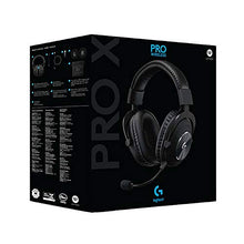 Load image into Gallery viewer, Logitech G PRO X Wireless Lightspeed Gaming Headset with Blue VO!CE Mic Filter Tech, 50 mm PRO-G Drivers, and DTS Headphone:X 2.0 Surround Sound