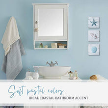Load image into Gallery viewer, Seashell Wall Decor sets - Rustic Pastels and Coastal Blue
