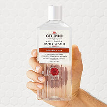 Load image into Gallery viewer, Cremo Rich-Lathering Body Wash A Sophisticated Blend of Distiller’s Spice, Fine Bourbon and White Oak, 16 Fl Oz, (2-Pack)