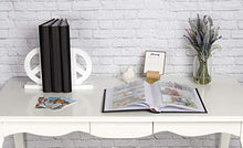 Load image into Gallery viewer, DesignOvation in The Clouds Black Faux Leather Photo Album, Holds 300 4x6 Photos, Set of 4