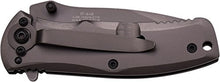 Load image into Gallery viewer, TF-848-MC Tac Force TF-848 Spring Assist Folding Knife, Grey Titanium Straight Edge Blade, Grey Handle, 3.5" Closed