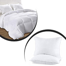 Load image into Gallery viewer, Utopia Bedding 1 All Season Queen Comforter Duvet Insert with 2 Pack Queen Bed Pillows for Sleeping
