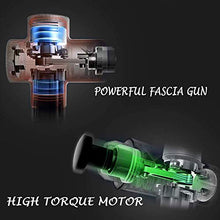 Load image into Gallery viewer, Massage Gun Electric Portable Handheld Deep Tissue Percussion Massager 6 Speed 6 Heads Body Muscle Pain Relief Recovery Ultra Quite Brushless Motor
