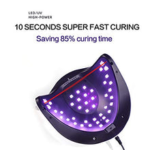Load image into Gallery viewer, UV LED Nail Lamp 168W, Faster Nail Dryer for Gel Polish, 42 Lights UV lamp with 4 Timer Setting, Beetles Nail Polish Curing Gel LED Dryer,Professional Nail Art Tools with Automatic Sensor Nail Machine