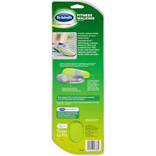Load image into Gallery viewer, Dr. Scholl's FITNESS WALKING Insoles/Reduce Stress and Strain on your Lower Body while you Walk and Reduce Muscle Soreness (for Men's 8-14, also available for Women's 6-10) 1 Pair