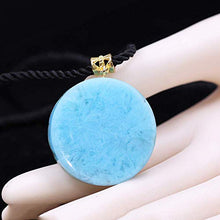 Load image into Gallery viewer, Orgonite Energy Pendant Orgone Amazon Stone Necklace Horus Eye All-Seeing Eyes Devil'S Eye Necklace Amulet Magnetic Jewelry