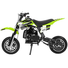 Load image into Gallery viewer, XtremepowerUS 49CC 2-Stroke Gas Power Mini Pocket Dirt Bike Dirt Off Road Motorcycle Ride-on Motor Cycle (Green)