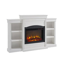 Load image into Gallery viewer, Ameriwood Home Lamont Mantel Fireplace, White
