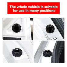 Load image into Gallery viewer, Slykew Pack-20 Car Door Anti-Shock Gaskets, Door Side Anti-Collision Protection Stickers, Automobile Universal Shock Absorbing Cushions, for Most Cars, SUVs and Vans (Black)