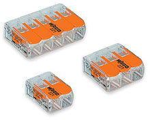 Load image into Gallery viewer, WAGO 221 LEVER-NUTS 175pc Wire Connector Assortment Pack