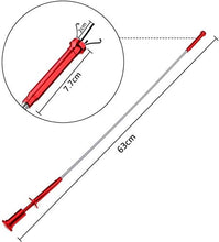 Load image into Gallery viewer, 20 lb magnetic pickup.Claw Magnetic Pick-up Tool 4 Claws with Bright LED light Flexible Spring Magnet Grab Grabber Fingers Prongs for garbage pick up,arm extension