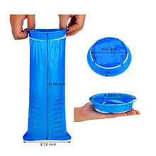Load image into Gallery viewer, 14 Pack Disposable Vomit Bags (Thick), Barf Bags 1000ML Blue, Morning Sickness Bags Hospital Grade Leaking Resistant by Valchoose
