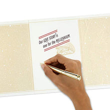 Load image into Gallery viewer, Hallmark Star Wars Anniversary Card, Love Card (Han Solo, Princess Leia)