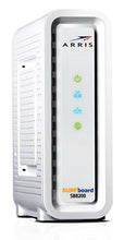 Load image into Gallery viewer, ARRIS SURFboard SB8200 DOCSIS 3.1 Gigabit Cable Modem | Approved for Cox, Xfinity, Spectrum & others | White , Max Internet Speed Plan 1000 Mbps
