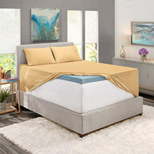 Load image into Gallery viewer, Nestl Full XL Sheets Set - 4 Piece Bed Sheets for Full XL Size Bed, Double Brushed Full XL Size Sheets, Hotel Luxury Taupe Sheets, Extra Soft Bedding Sheets & Pillowcases