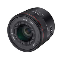 Load image into Gallery viewer, Rokinon 35mm F1.8 Auto Focus Compact Full Frame Wide Angle Lens for Sony E Mount, Black, IO3518-E