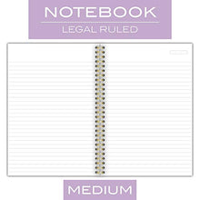 Load image into Gallery viewer, Mead Cambridge Meeting Notebook, Journal, 9-1/2" x 6-5/8 ", Legal Ruled, 80 Twinwire Sheets, Notetaking, Teal (49587)