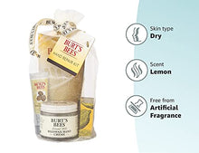 Load image into Gallery viewer, Burt’s Bees Valentine’s Gift Set, 3 Hand Repair Moisturizing Products for Men & Women - Almond Milk Cream, Lemon Butter Cuticle Cream, Shea Butter Cream, with Gloves