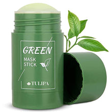 Load image into Gallery viewer, Green Tea Mask Stick, Green Mask Stick, Deep Cleansing Smearing Mask, Clay Charcoal Facial Mask Stick, Balancing Oil & Water, Moisturizing & Nourishing Skin