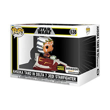 Load image into Gallery viewer, Funko Pop! Ride Super Deluxe: Star Wars Hyperspace Heroes - Ahsoka Tano in Delta 7 Jedi Starfighter, Amazon Exclusive
