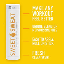 Load image into Gallery viewer, Sweet Sweat Coconut 'Workout Enhancer' Topical Gel | 6.4oz Roll-on-Stick