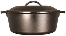 Load image into Gallery viewer, Lodge 5 Quart Cast Iron Dutch Oven. Pre-Seasoned Pot with Lid and Dual Loop Handle