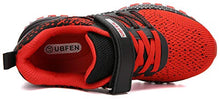 Load image into Gallery viewer, KUBUA Kids Sneakers for Boys Girls Running Tennis Shoes Lightweight Breathable Sport Athletic Red