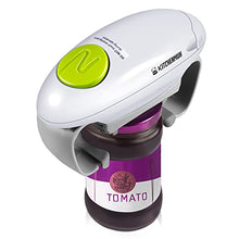 Load image into Gallery viewer, Sinceller Electric Jar Opener, Restaurant Automatic Jar Opener for Seniors with Arthritis, Weak Hands, Bottle Opener for Arthritic Hands