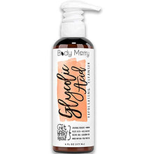 Load image into Gallery viewer, Glycolic Acid Exfoliating Facial Cleanser - Anti-Aging Face & Body Wash for Women and Men w Jojoba Beads | Works as a Face Scrub, Pore Cleanser, Acne Face Wash & Dark Spot Corrector