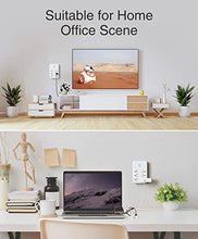 Load image into Gallery viewer, Smart Plug Outlet Extender, WiFi Surge Protector Power Strip Work with Alexa, Google Home, Wall Outlet with 6 Outlets and 3 USB Ports, Wall Adapter Plug Receptacles,15A/1800W hite