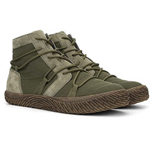 Load image into Gallery viewer, Hybrid Green Label Men's Revolution 2.0 High Fashion, Casual Recycled Canvas & Leather, Lace-Up, Round Toe, Rubber Outsole; Size 11