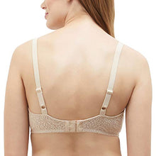 Load image into Gallery viewer, Wacoal Women's 38D Halo Lace underwire bra, Natural Nude