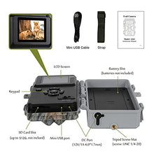 Load image into Gallery viewer, 2-Pack Game Trail Deer Cameras No Glow 90ft Night Vision 24MP Picture 1296P H.264 MP4 Video Motion Activated Waterproof 0.1S Trigger Speed Photo & Video Model for Hunting Wildlife or Home Surveillance